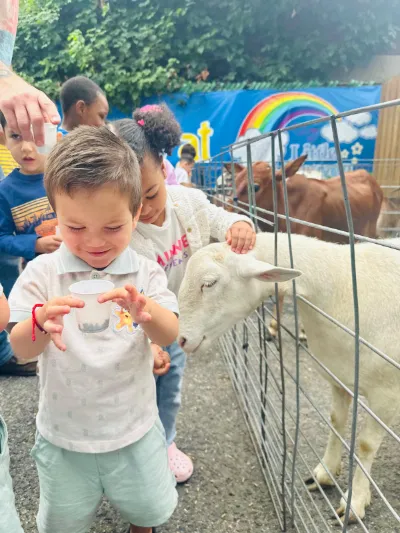 Child at Little Heaven Daycare